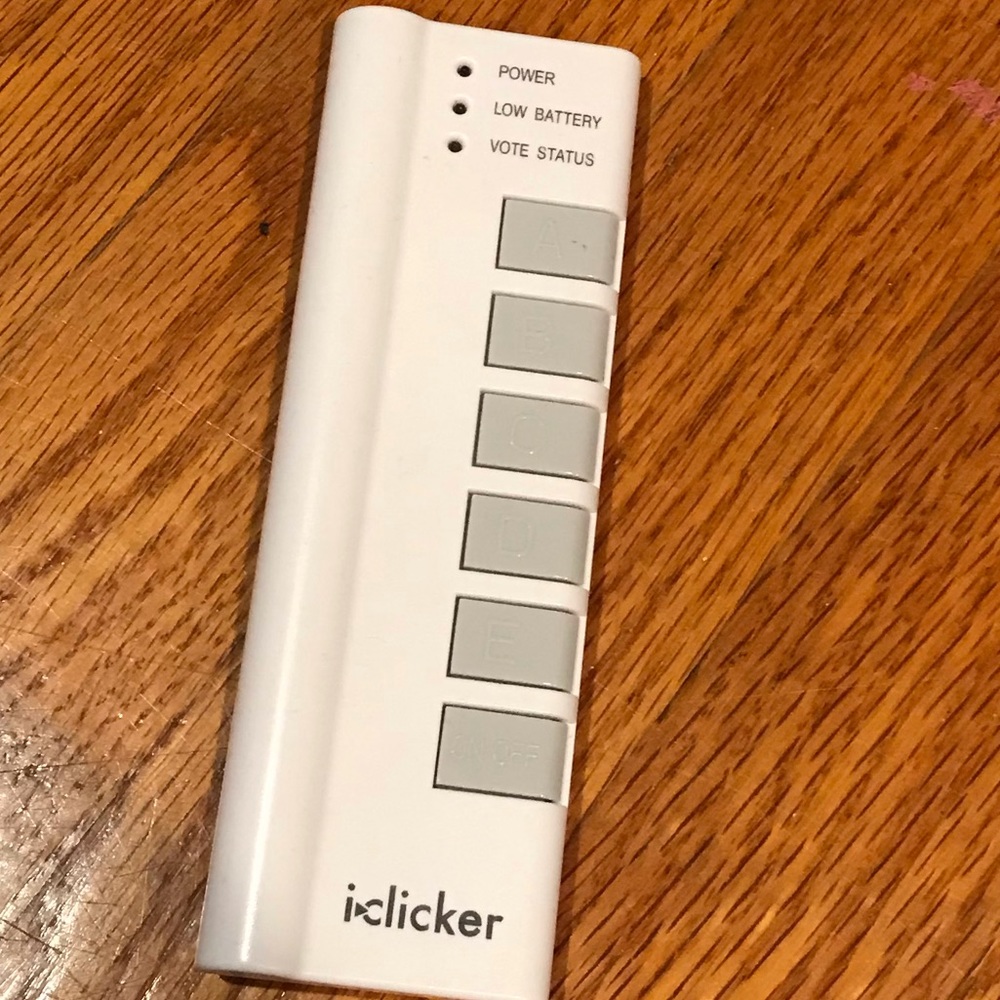 ICLICKER (used)